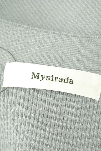 Mystrada（マイストラーダ）の古着「ノースリーブニット＋クロップド丈カーディガン（アンサンブル）」大画像６へ