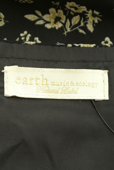 earth music&ecology（アースミュージック＆エコロジー）の古着「ウエストゴム小花柄ロングワンピース（ワンピース・チュニック）」大画像６へ