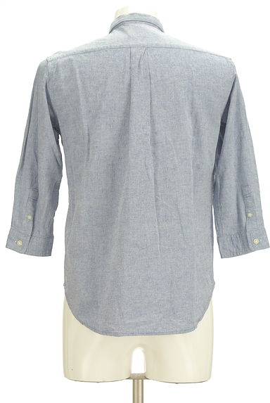 coen（コーエン）の古着「フロントストライプ七分袖シャツ（カジュアルシャツ）」大画像２へ
