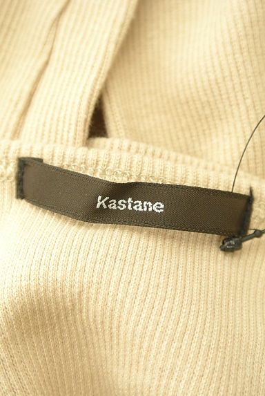 Kastane（カスタネ）の古着「クロップド丈ロゴ刺繍リブカットソー（カットソー・プルオーバー）」大画像６へ