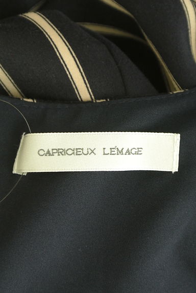 CAPRICIEUX LE'MAGE（カプリシュレマージュ）の古着「ストライプ柄オールインワン。（コンビネゾン・オールインワン）」大画像６へ