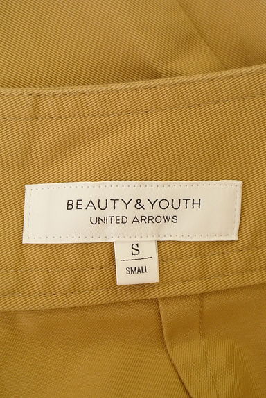 BEAUTY&YOUTH（ビューティ＆ユース）の古着「ベルト付きミモレ丈コットンタイトスカート（ロングスカート・マキシスカート）」大画像６へ