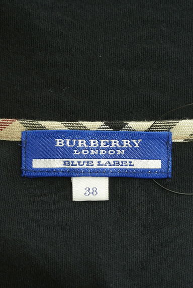 BURBERRY BLUE LABEL（バーバリーブルーレーベル）の古着「チェックパイピングドロストカットソー（カットソー・プルオーバー）」大画像６へ
