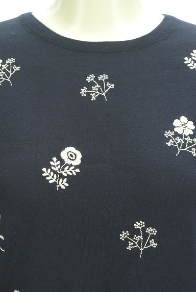 MACKINTOSH PHILOSOPHY（マッキントッシュ フィロソフィー）の古着「花柄刺繍ニットプルオーバー（ニット）」大画像４へ