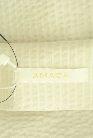 AMACA（アマカ）の古着「ストライプシアサッカーカットソー（カットソー・プルオーバー）」大画像６へ