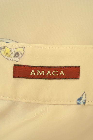 AMACA（アマカ）の古着「膝下丈花柄シフォンスカート（スカート）」大画像６へ