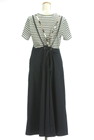 BLUE LABEL CRESTBRIDGE（ブルーレーベル・クレストブリッジ）の古着「ツーピース（ジャケット＋ワンピース）」後ろ