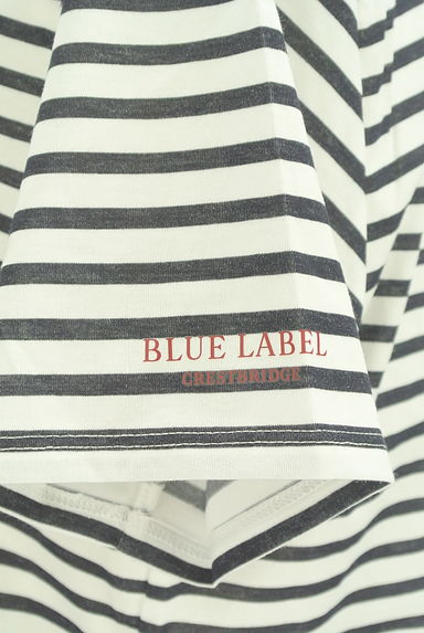 BLUE LABEL CRESTBRIDGE（ブルーレーベル・クレストブリッジ）の古着「ボーダーTシャツ＋ロングキャミワンピース（ツーピース（ジャケット＋ワンピース））」大画像５へ