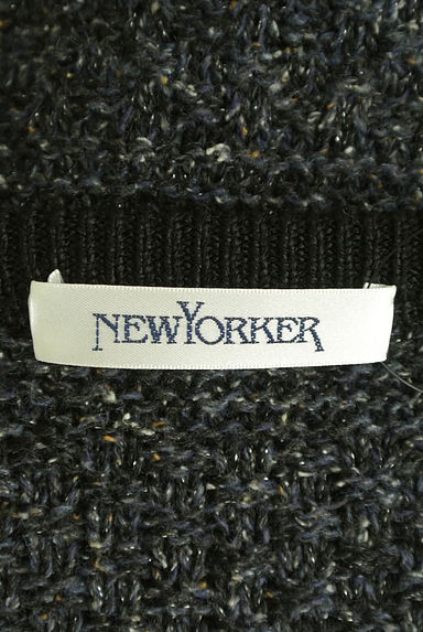 NEW YORKER（ニューヨーカー）の古着「ラメミックスニットカーディガン（カーディガン・ボレロ）」大画像６へ