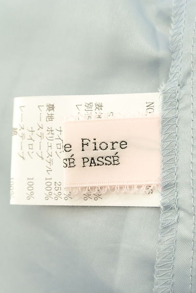 Debut de Fiore by LAISSE PASSE（デビュー・ド・フィオレ）の古着「パールベルト付きウエスト切替膝丈ワンピース（ワンピース・チュニック）」大画像６へ