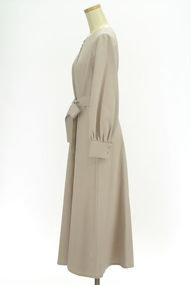 NATURAL BEAUTY BASIC（ナチュラルビューティベーシック）の古着「フレアロングワンピース（ワンピース・チュニック）」大画像３へ