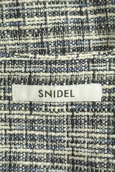 Snidel（スナイデル）の古着「ツイードチェックミニキャミワンピース（キャミワンピース）」大画像６へ