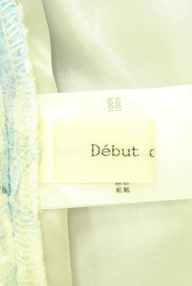 Debut de Fiore by LAISSE PASSE（デビュー・ド・フィオレ）の古着「膝下丈花柄レースタイトスカート（ロングスカート・マキシスカート）」大画像６へ