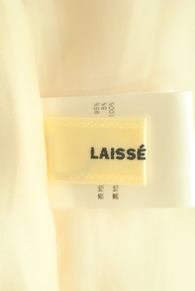 LAISSE PASSE（レッセパッセ）の古着「ベルト付き総柄膝下ワンピース（ワンピース・チュニック）」大画像６へ