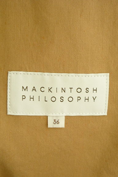 MACKINTOSH PHILOSOPHY（マッキントッシュ フィロソフィー）の古着「ノーカラーリネン混ブルゾン（ブルゾン・スタジャン）」大画像６へ