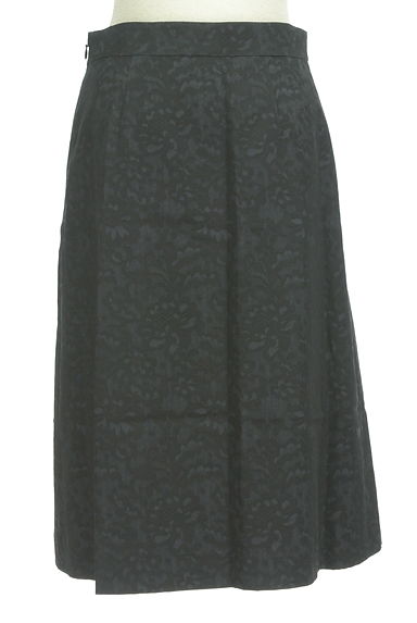 Paul Stuart（ポールスチュアート）の古着「微光沢総柄膝下丈スカート（スカート）」大画像２へ