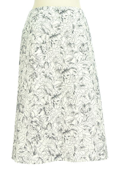 AMACA（アマカ）の古着「花柄刺繍ミディスカート（ロングスカート・マキシスカート）」大画像２へ