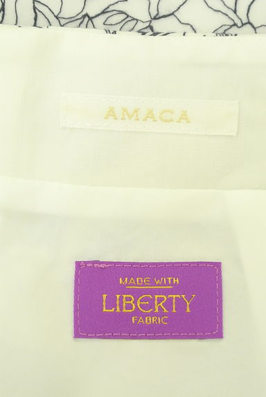 AMACA（アマカ）の古着「花柄刺繍ミディスカート（ロングスカート・マキシスカート）」大画像６へ