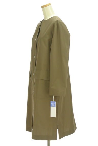 MACKINTOSH PHILOSOPHY（マッキントッシュ フィロソフィー）の古着「ノーカラーロングコート（コート）」大画像３へ