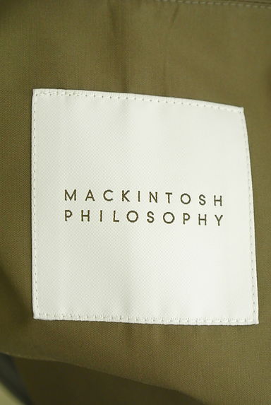 MACKINTOSH PHILOSOPHY（マッキントッシュ フィロソフィー）の古着「ノーカラーロングコート（コート）」大画像６へ