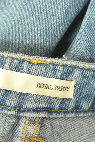 ROYAL PARTY（ロイヤルパーティ）の古着「カットオフワイドデニムパンツ（デニムパンツ）」大画像６へ