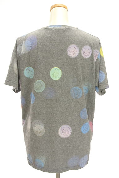drug store's（ドラッグストアーズ）の古着「ブタさん×シャボン玉プリントTシャツ（Ｔシャツ）」大画像２へ