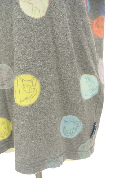 drug store's（ドラッグストアーズ）の古着「ブタさん×シャボン玉プリントTシャツ（Ｔシャツ）」大画像５へ