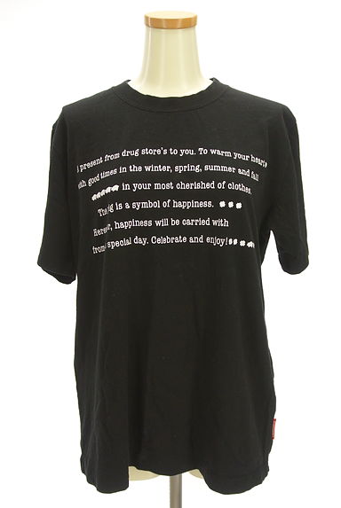 drug store's（ドラッグストアーズ）の古着「メッセージロゴTシャツ（Ｔシャツ）」大画像１へ