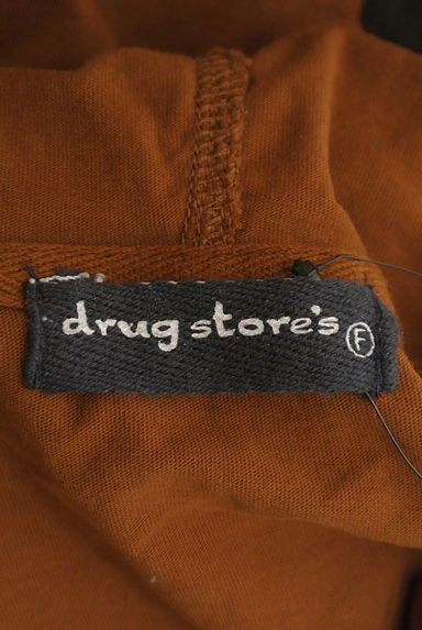 drug store's（ドラッグストアーズ）の古着「七分袖バックプリントジップパーカー（スウェット・パーカー）」大画像６へ
