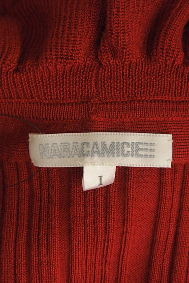 NARA CAMICIE（ナラカミーチェ）の古着「ボリュームフリルリブニットカーディガン（カーディガン・ボレロ）」大画像６へ