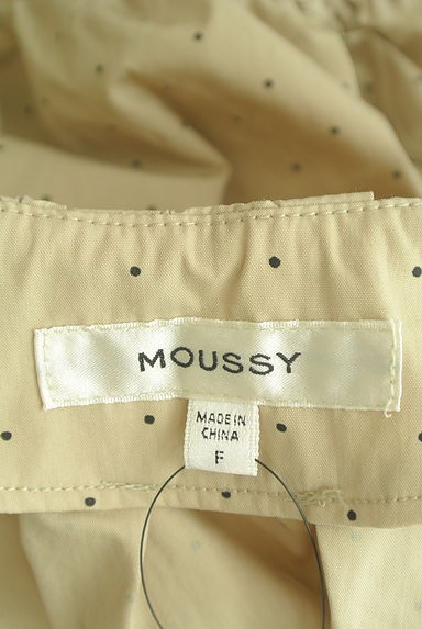 MOUSSY（マウジー）の古着「ドット柄裾ゴムトップス（カットソー・プルオーバー）」大画像６へ