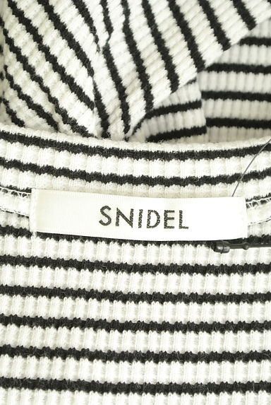 Snidel（スナイデル）の古着「ワッフルボリュームスリーブトップス（カットソー・プルオーバー）」大画像６へ