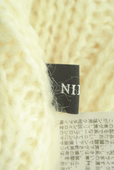 NINE（ナイン）の古着「バックＶケーブル編みニットチュニック（ニット）」大画像６へ