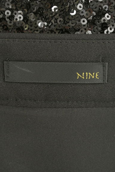 NINE（ナイン）の古着「スパンコール切替膝丈タイトスカート（スカート）」大画像６へ