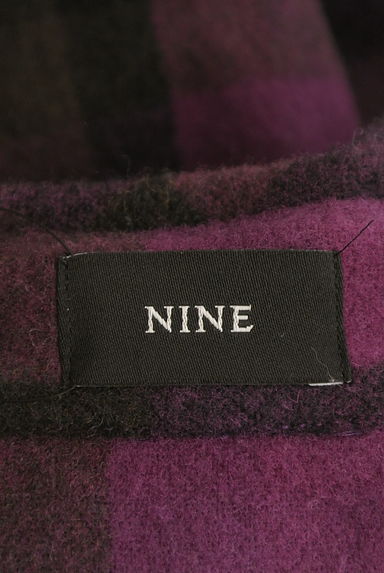 NINE（ナイン）の古着「チェック柄ウールCPOジャケット（ブルゾン・スタジャン）」大画像６へ
