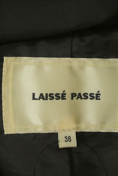 LAISSE PASSE（レッセパッセ）の古着「ボリューム襟中綿入りショートコート（コート）」大画像６へ