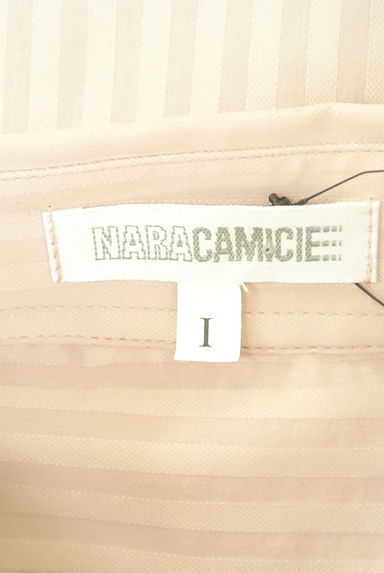 NARA CAMICIE（ナラカミーチェ）の古着「ストライプ柄艶ブラウス（ブラウス）」大画像６へ