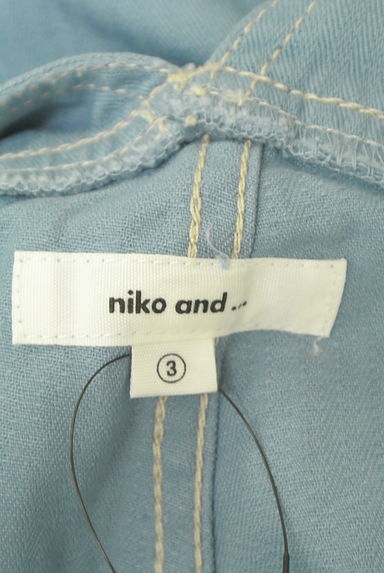 niko and...（ニコ アンド）の古着「ワイドサロペットパンツ（オーバーオール・サロペット）」大画像６へ