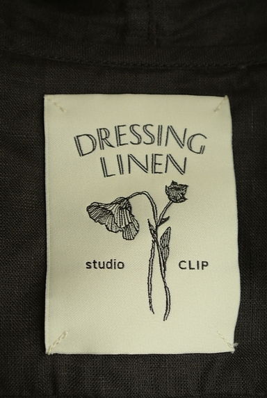 studio CLIP（スタディオクリップ）の古着「リネンロングコート（コート）」大画像６へ