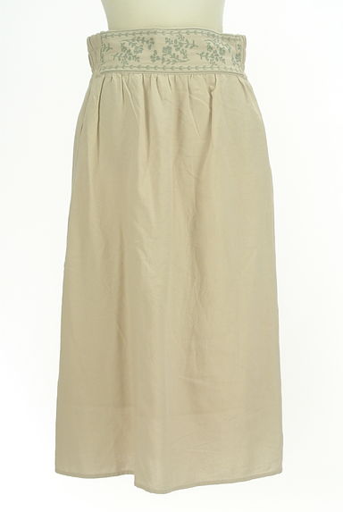 SM2（サマンサモスモス）の古着「刺繍入りミモレスカート（ロングスカート・マキシスカート）」大画像１へ
