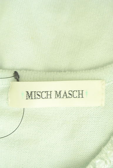 MISCH MASCH（ミッシュマッシュ）の古着「シフォン袖バックレースアップニット（ニット）」大画像６へ