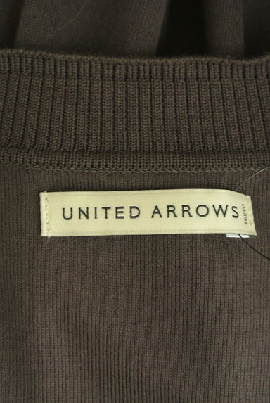 UNITED ARROWS（ユナイテッドアローズ）の古着「ドロップショルダーVネックニットカーデ（カーディガン・ボレロ）」大画像６へ