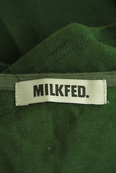 MILKFED.（ミルク フェド）の古着「ワンポイントロゴ刺繍カットソー（カットソー・プルオーバー）」大画像６へ