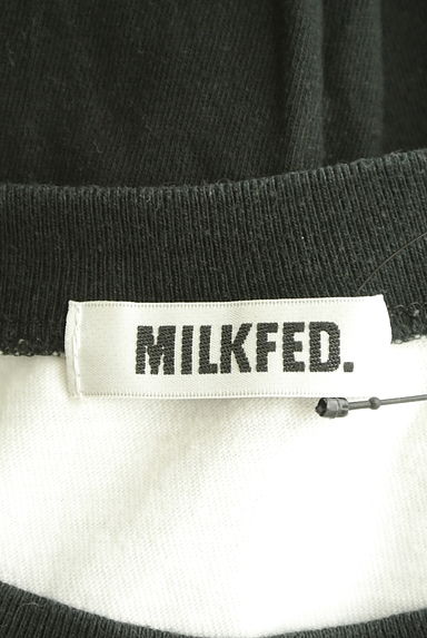 MILKFED.（ミルク フェド）の古着「ロゴ入り七分袖ラグランTシャツ（Ｔシャツ）」大画像６へ