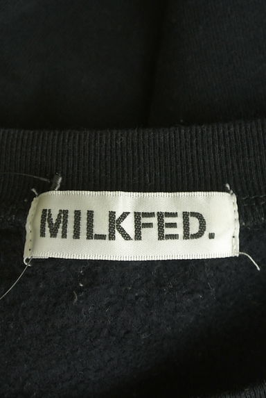 MILKFED.（ミルク フェド）の古着「ブランドロゴ刺繍入りスウェットトップス（スウェット・パーカー）」大画像６へ