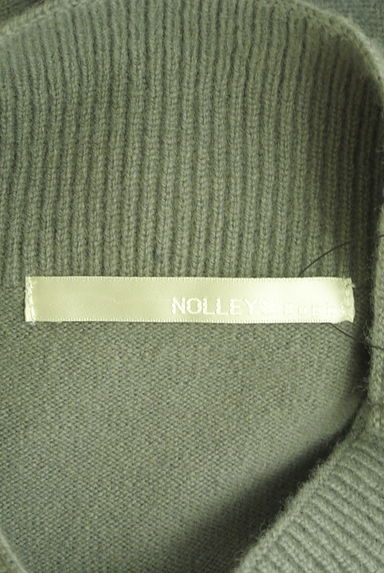 NOLLEY'S sophi（ノーリーズソフィ）の古着「フロントリブ膝上ニットワンピース（ワンピース・チュニック）」大画像６へ