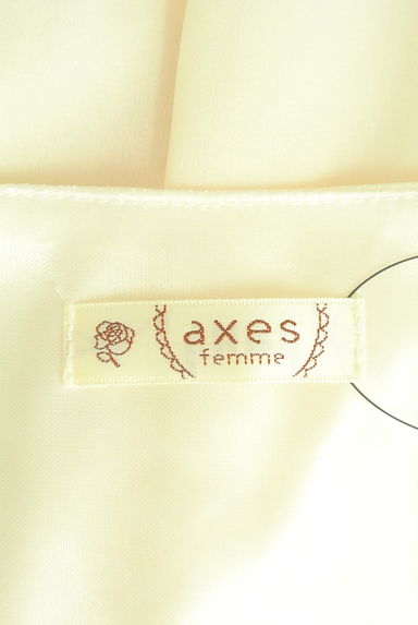 axes femme（アクシーズファム）の古着「フラワースリーブシアーブラウス（カットソー・プルオーバー）」大画像６へ