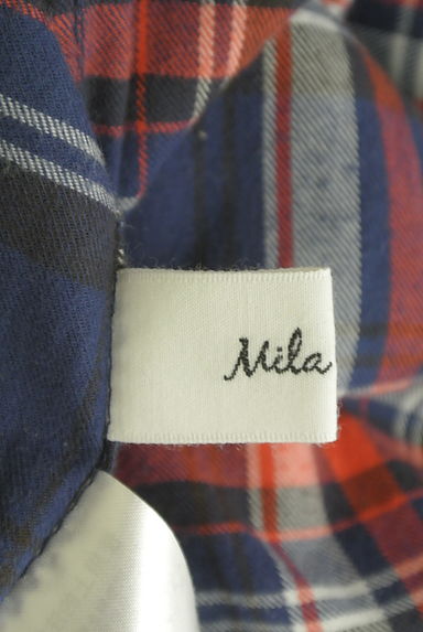 Mila Owen（ミラオーウェン）の古着「ベルト付き起毛チェックシャツ（カジュアルシャツ）」大画像６へ