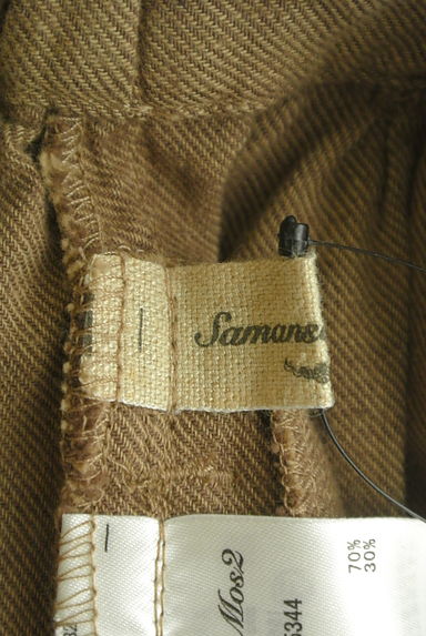 SM2（サマンサモスモス）の古着「膝下丈コットンリネンジャンパースカート（キャミワンピース）」大画像６へ