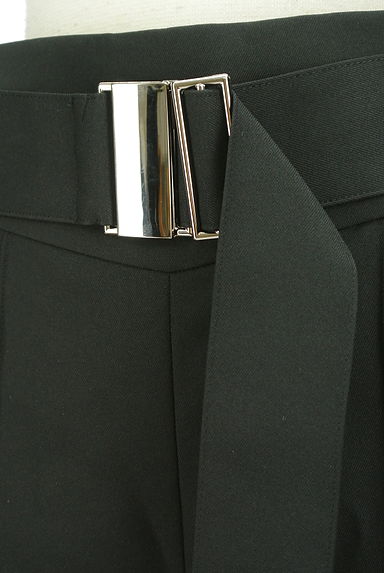 Adam et Rope（アダムエロペ）の古着「ベルト付きハイウエストボリュームテーパードパンツ（パンツ）」大画像４へ